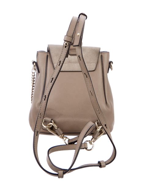 chloe faye mini backpack.